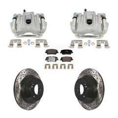 Transit Auto KCD-100672P Disc Brake Kit for 2010-2016 Kia Sorento, Hyundai Santa Fe, Hyundai Santa Fe Sport & more - Rear product image