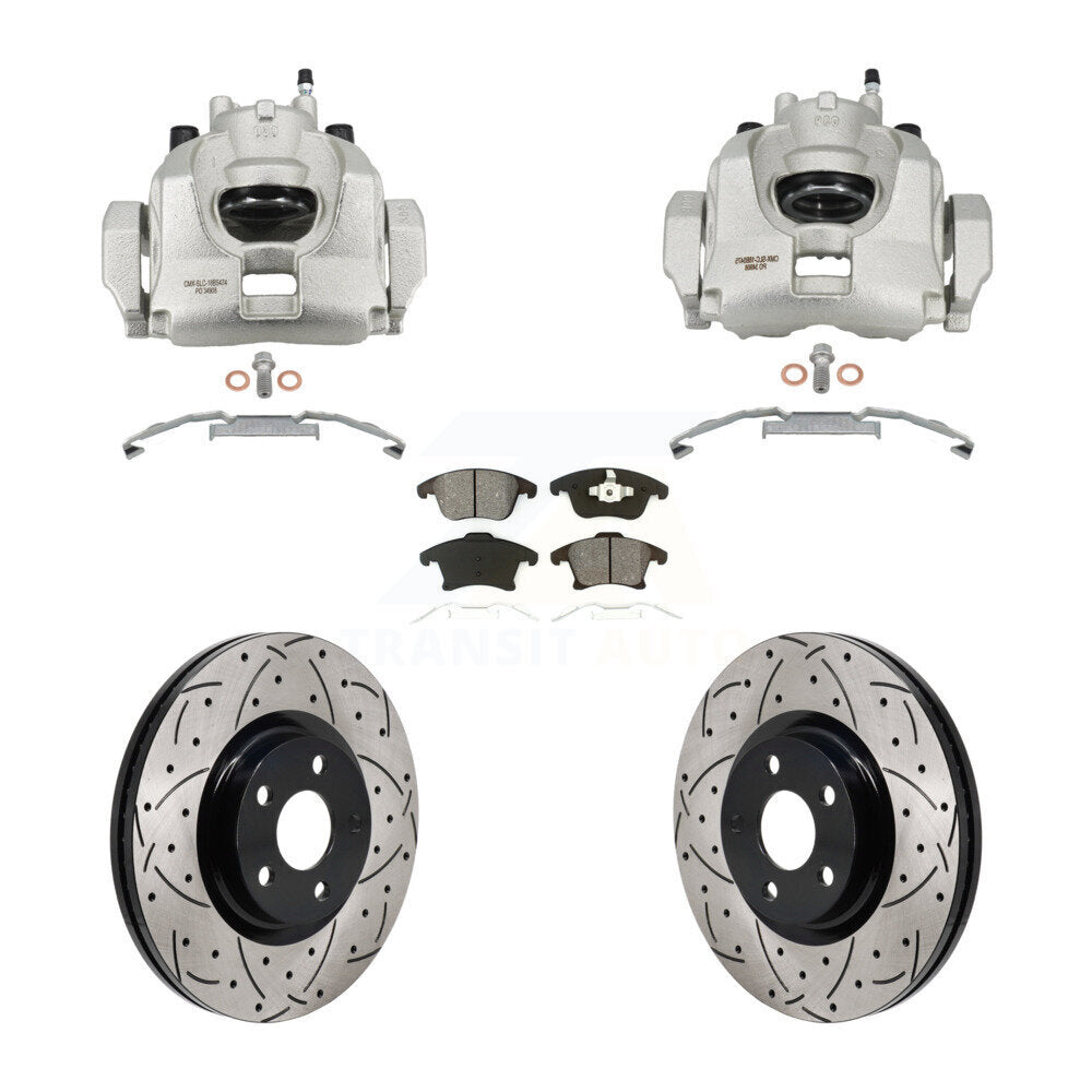 Transit Auto KCD-100672S Disc Brake Kit for 2017-2020 Lincoln MKZ - Front product image