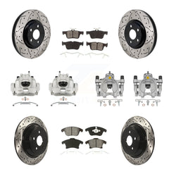 Transit Auto KCD-100673S Disc Brake Kit for 2017-2020 Lincoln MKZ - Front and Rear product image
