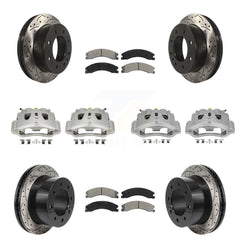 Transit Auto KCD-100674S Disc Brake Kit for 2011-2019 Chevrolet Silverado 3500 HD, GMC Sierra 3500 HD - Front and Rear product image