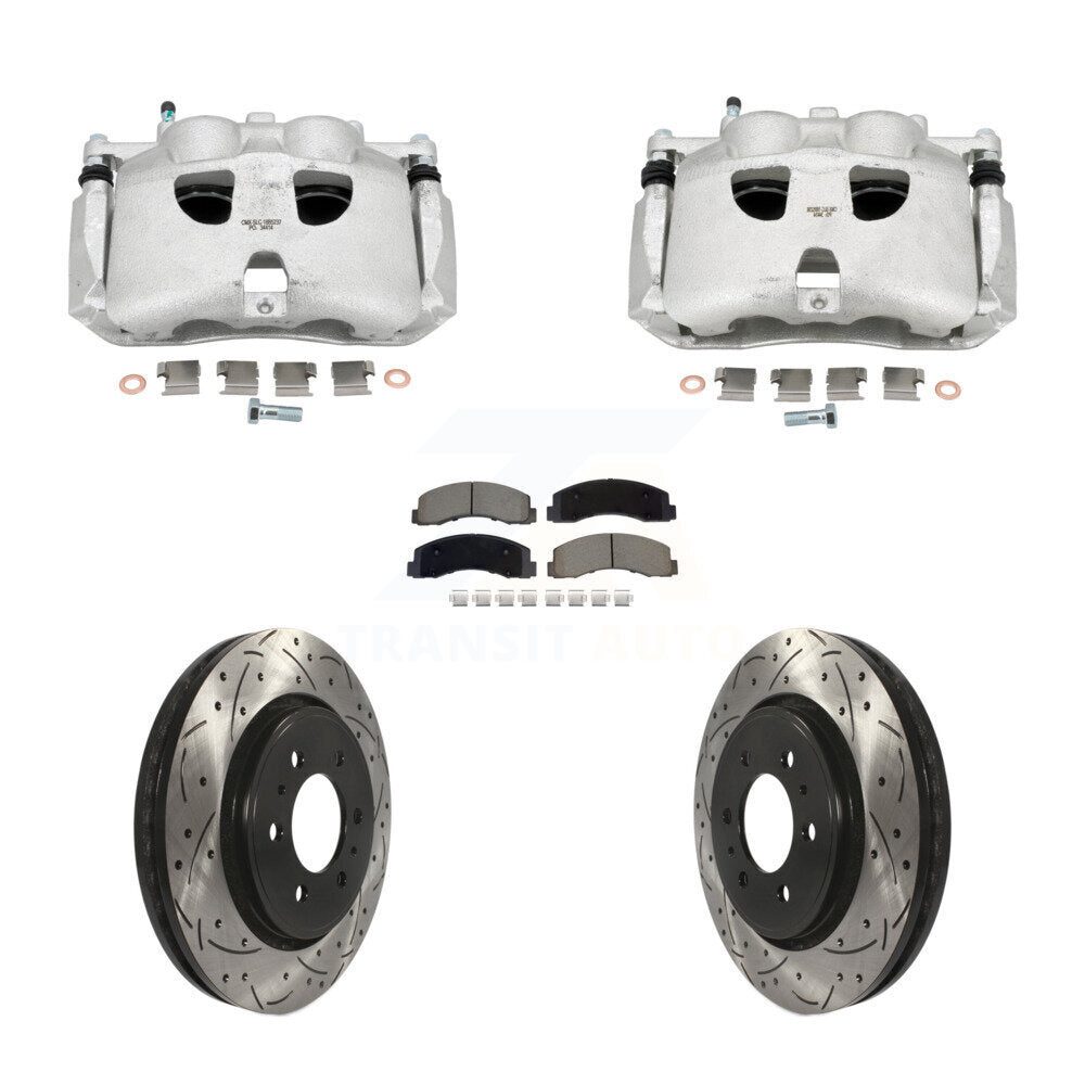 Transit Auto KCD-100675C Disc Brake Kit for 2018-2021 Lincoln Navigator, Ford Expedition - Front product image