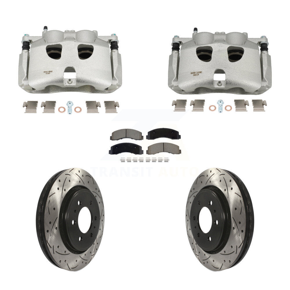 Transit Auto KCD-100676C Disc Brake Kit for 2018-2020 Ford F-150 - Front product image