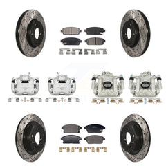 Transit Auto KCD-100676P Disc Brake Kit for 2011-2015 Chevrolet Cruze, Chevrolet Orlando, Chevrolet Volt - Front and Rear product image