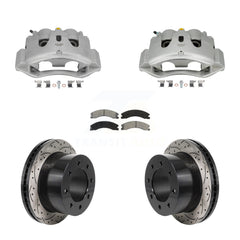 Transit Auto KCD-100676S Disc Brake Kit for 2011-2019 Chevrolet Silverado 3500 HD, GMC Sierra 3500 HD - Rear product image