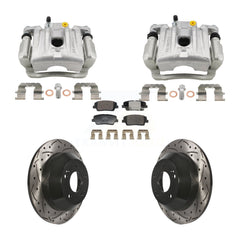 Transit Auto KCD-100676T Disc Brake Kit for 2010-2013 Kia Sorento, Hyundai Santa Fe - Rear product image