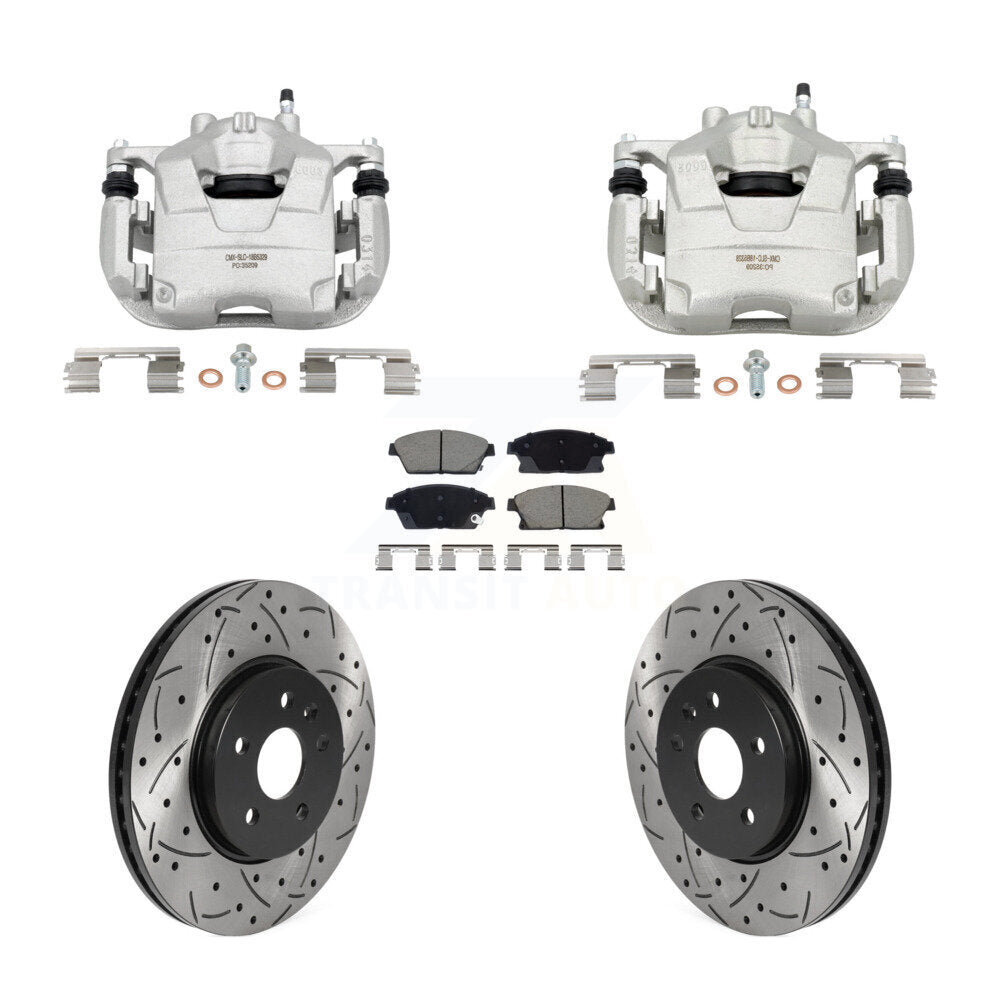 Transit Auto KCD-100678C Disc Brake Kit for 2013-2017 Buick Encore, Chevrolet Trax - Front product image