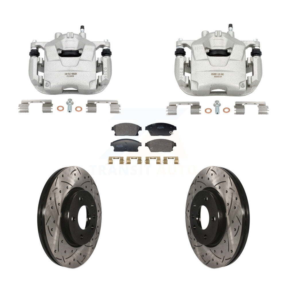 Transit Auto KCD-100678P Disc Brake Kit for 2011-2017 Chevrolet Cruze, Buick Verano, Chevrolet Orlando & more - Front product image