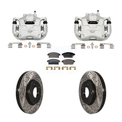 Transit Auto KCD-100678P Disc Brake Kit for 2011-2017 Chevrolet Cruze, Buick Verano, Chevrolet Orlando & more - Front product image