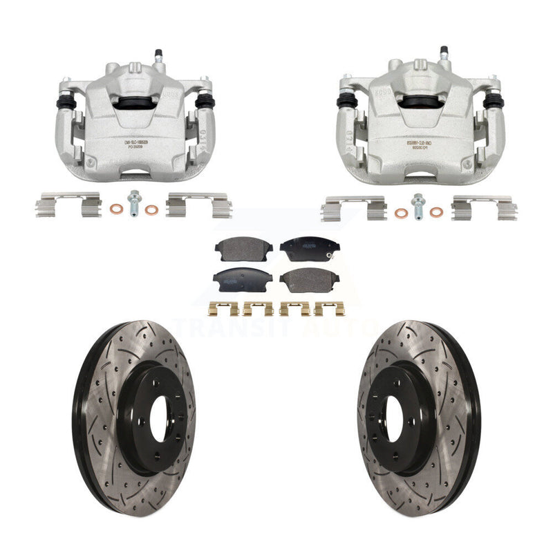 Transit Auto KCD-100678P Disc Brake Kit for 2011-2017 Chevrolet Cruze, Buick Verano, Chevrolet Orlando & more - Front product image