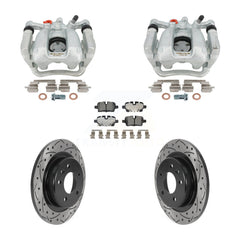 Transit Auto KCD-100678T Disc Brake Kit for 2020-2022 Chevrolet Equinox, GMC Terrain, Chevrolet Malibu - Rear product image