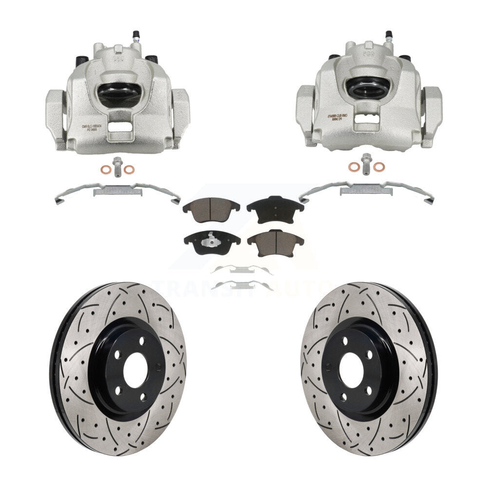 Transit Auto KCD-100679C Disc Brake Kit for 2017-2020 Lincoln MKZ - Front product image