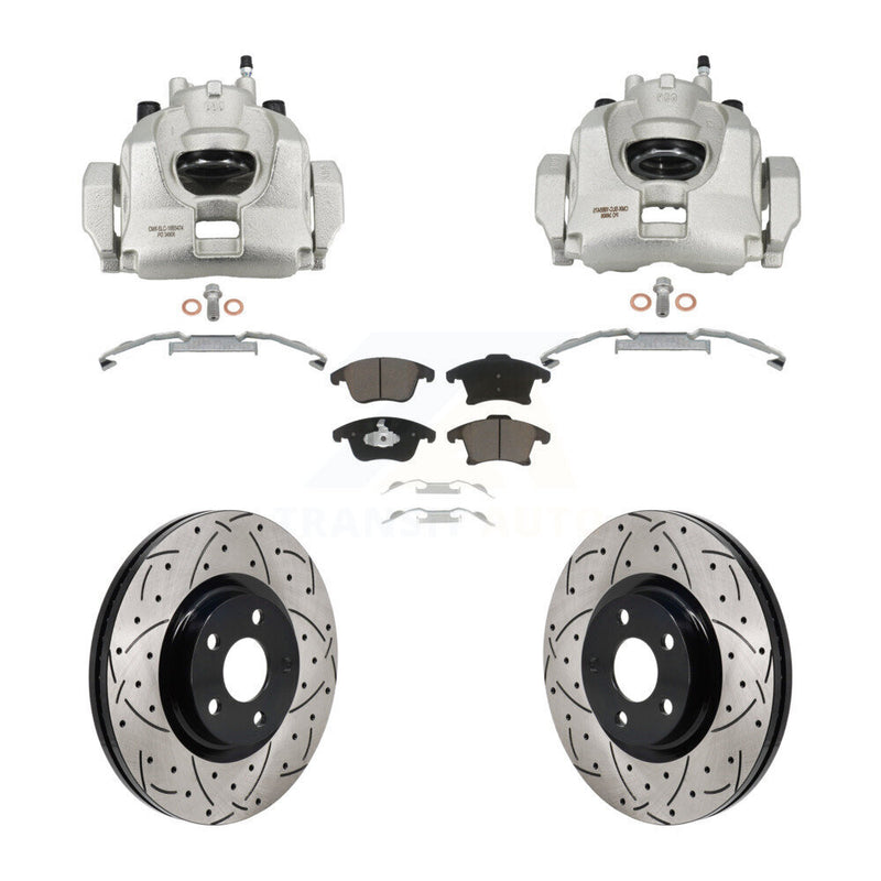 Transit Auto KCD-100679C Disc Brake Kit for 2017-2020 Lincoln MKZ - Front product image