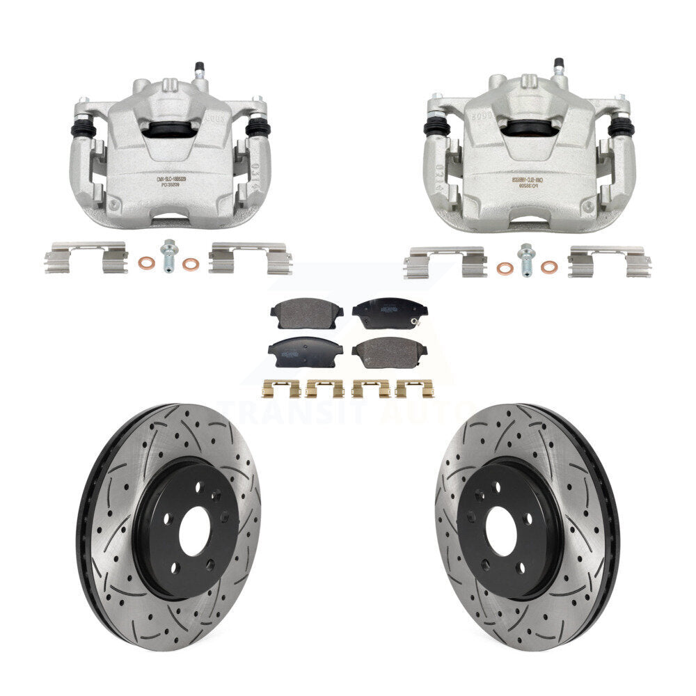 Transit Auto KCD-100679P Disc Brake Kit for 2013-2017 Buick Encore, Chevrolet Trax - Front product image