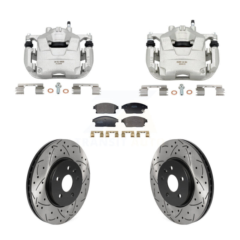 Transit Auto KCD-100679P Disc Brake Kit for 2013-2017 Buick Encore, Chevrolet Trax - Front product image