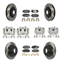 Transit Auto KCD-100679T Disc Brake Kit for 2013-2016 Hyundai Santa Fe, Hyundai Santa Fe XL - Front and Rear product image
