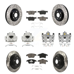 Transit Auto KCD-100680C Disc Brake Kit for 2017-2020 Lincoln MKZ - Front and Rear product image