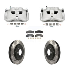 Transit Auto KCD-100680P Disc Brake Kit for 2018-2021 Lincoln Navigator, Ford Expedition - Front product image