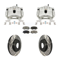 Transit Auto KCD-100680S Disc Brake Kit for 2013-2016 Hyundai Elantra, Hyundai Elantra Coupe - Front product image