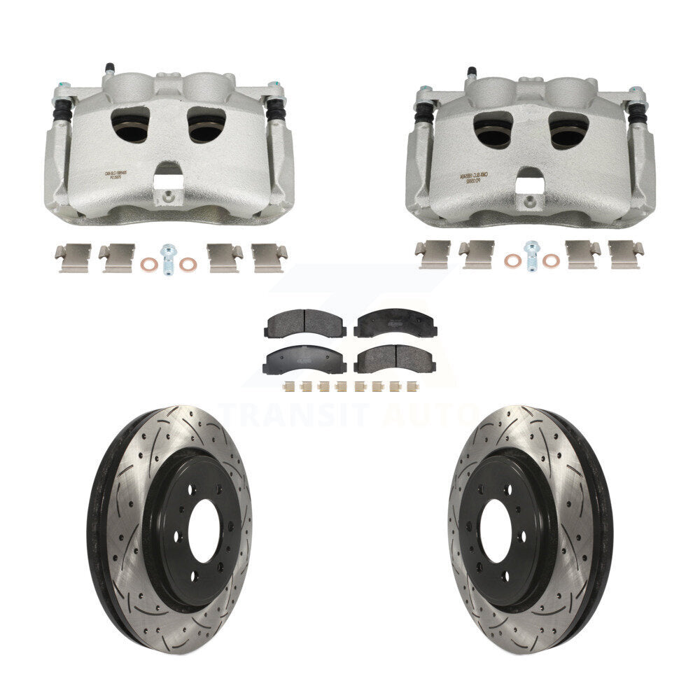 Transit Auto KCD-100681P Disc Brake Kit for 2018-2020 Ford F-150 - Front product image