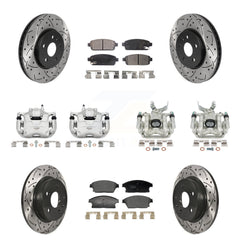 Transit Auto KCD-100682T Disc Brake Kit for 2013-2017 Buick Encore, Chevrolet Trax - Front and Rear product image