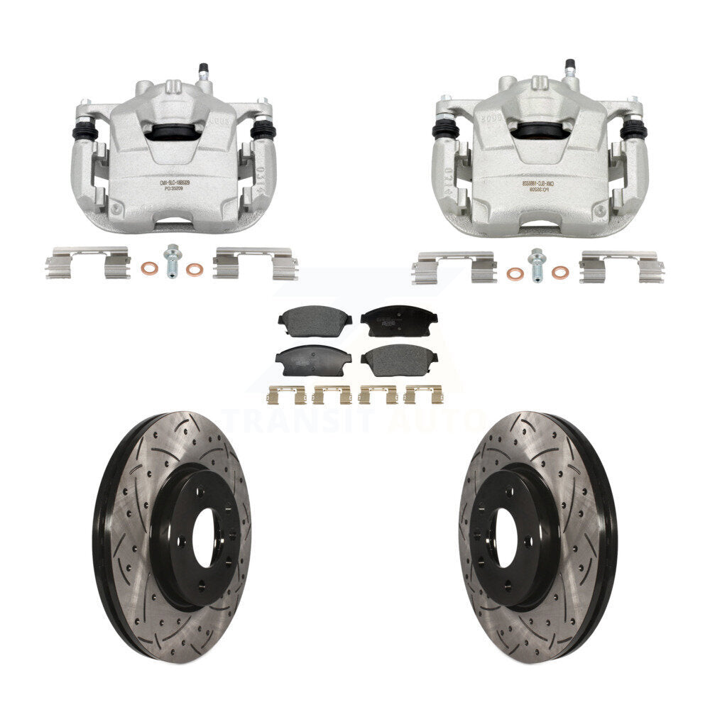 Transit Auto KCD-100683T Disc Brake Kit for 2011-2017 Chevrolet Cruze, Buick Verano, Chevrolet Orlando & more - Front product image
