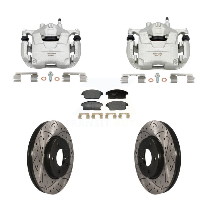 Transit Auto KCD-100683T Disc Brake Kit for 2011-2017 Chevrolet Cruze, Buick Verano, Chevrolet Orlando & more - Front product image