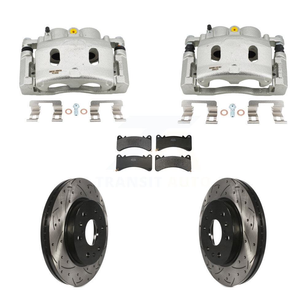Transit Auto KCD-100684P Disc Brake Kit for 2014-2020 Chevrolet Suburban, Cadillac Escalade, Cadillac Escalade ESV & more - Front product image