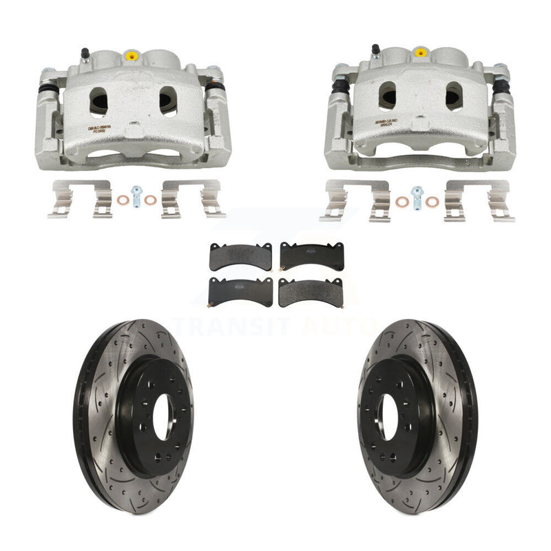 Transit Auto KCD-100684P Disc Brake Kit for 2014-2020 Chevrolet Suburban, Cadillac Escalade, Cadillac Escalade ESV & more - Front product image