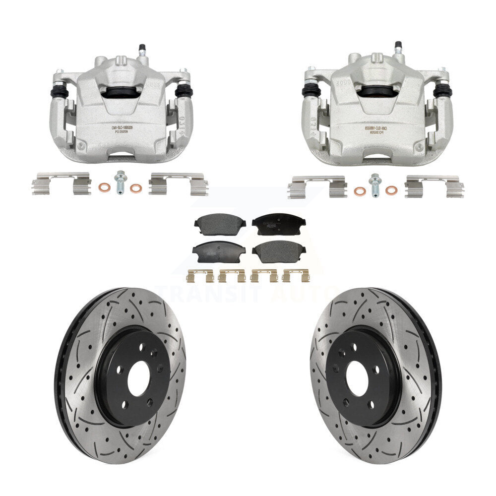Transit Auto KCD-100684T Disc Brake Kit for 2013-2017 Buick Encore, Chevrolet Trax - Front product image