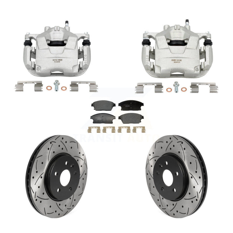 Transit Auto KCD-100684T Disc Brake Kit for 2013-2017 Buick Encore, Chevrolet Trax - Front product image