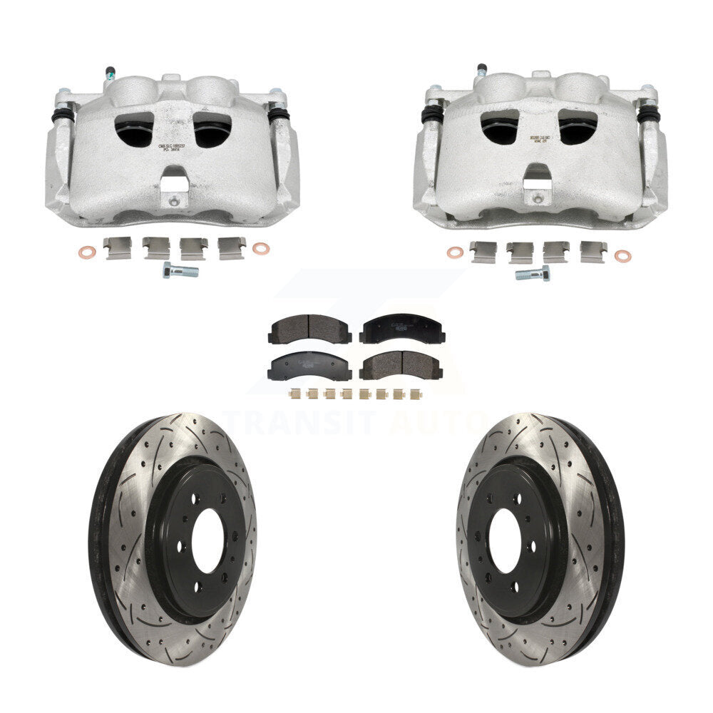 Transit Auto KCD-100685T Disc Brake Kit for 2018-2021 Lincoln Navigator, Ford Expedition - Front product image