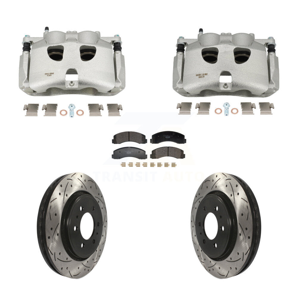 Transit Auto KCD-100686T Disc Brake Kit for 2018-2020 Ford F-150 - Front product image