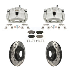 Transit Auto KCD-100687C Disc Brake Kit for 2013-2016 Hyundai Elantra, Hyundai Elantra Coupe - Front product image