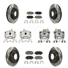 Transit Auto KCD-100688C Disc Brake Kit for 2013-2016 Hyundai Elantra, Hyundai Elantra Coupe - Front and Rear product image