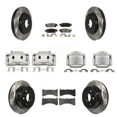Transit Auto KCD-100689P Disc Brake Kit for 2014-2020 Chevrolet Suburban, Cadillac Escalade, Cadillac Escalade ESV & more - Front and Rear product image
