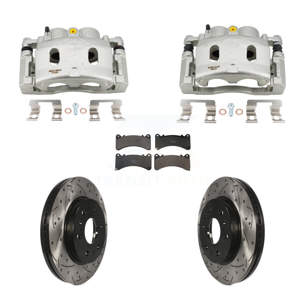 Transit Auto KCD-100689T Disc Brake Kit for 2014-2020 Chevrolet Suburban, Cadillac Escalade, Cadillac Escalade ESV & more - Front product image