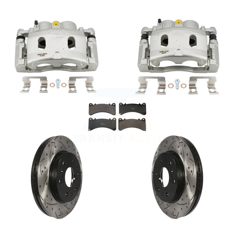 Transit Auto KCD-100689T Disc Brake Kit for 2014-2020 Chevrolet Suburban, Cadillac Escalade, Cadillac Escalade ESV & more - Front product image