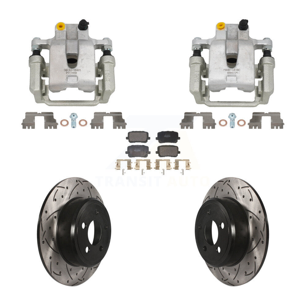 Transit Auto KCD-100691P Disc Brake Kit for 2014-2020 Dodge Charger - Rear product image