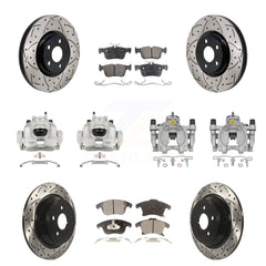 Transit Auto KCD-100693T Disc Brake Kit for 2017-2020 Lincoln MKZ - Front and Rear product image