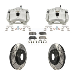Transit Auto KCD-100697P Disc Brake Kit for 2013-2016 Hyundai Elantra, Hyundai Elantra Coupe - Front product image