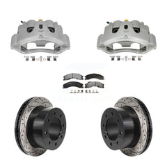Transit Auto KCD-100698T Disc Brake Kit for 2011-2019 Chevrolet Silverado 3500 HD, GMC Sierra 3500 HD - Rear product image