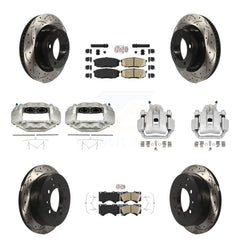 Transit Auto KCD-100702N Disc Brake Kit for 2007-2016 Toyota Sequoia, Toyota Tundra - Front and Rear product image