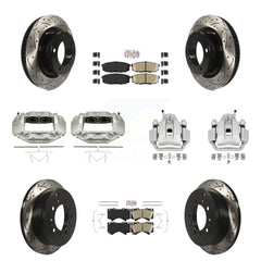 Transit Auto KCD-100703N Disc Brake Kit for 2007-2016 Toyota Sequoia, Toyota Tundra - Front and Rear product image