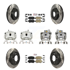 Transit Auto KCD-100708N Disc Brake Kit for 2011-2012 Hyundai Elantra - Front and Rear product image