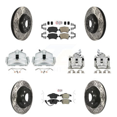 Transit Auto KCD-100712N Disc Brake Kit for 2012 Volkswagen CC - Front and Rear product image