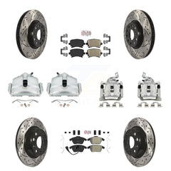 Transit Auto KCD-100715N Disc Brake Kit for 2012 Volkswagen CC - Front and Rear product image