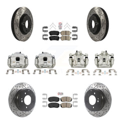 Transit Auto KCD-100716N Disc Brake Kit for 2016 Hyundai Sonata - Front and Rear product image