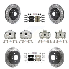 Transit Auto KCD-100720N Disc Brake Kit for 2015-2016 Hyundai Sonata - Front and Rear product image