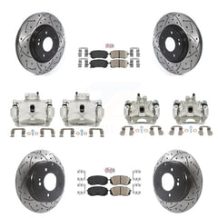 Transit Auto KCD-100723N Disc Brake Kit for 2016 Hyundai Sonata - Front and Rear product image
