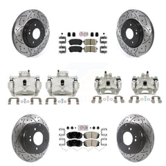 Transit Auto KCD-100724N Disc Brake Kit for 2016 Hyundai Sonata - Front and Rear product image